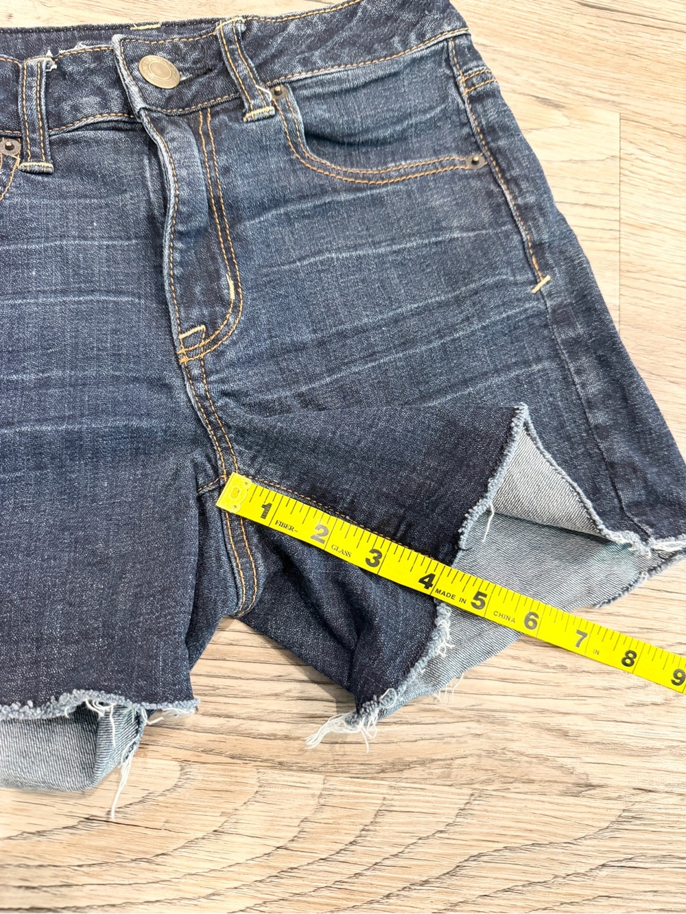 American Eagle Superstretch Denim Jean Shorts 4 - Picture 4 of 6